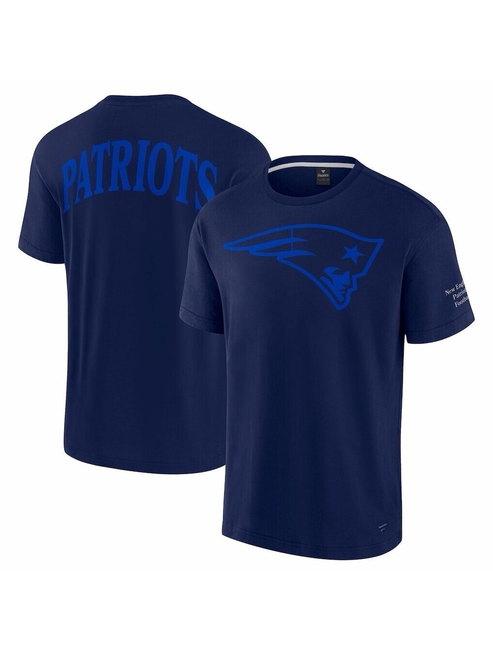 Unisex Fanatics Navy New England Patriots Elements Iconic T-Shirt XL embroidered